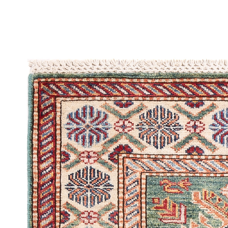 Løber Ziegler Carpet - Kazak - 244 x 75 cm - lysegrøn