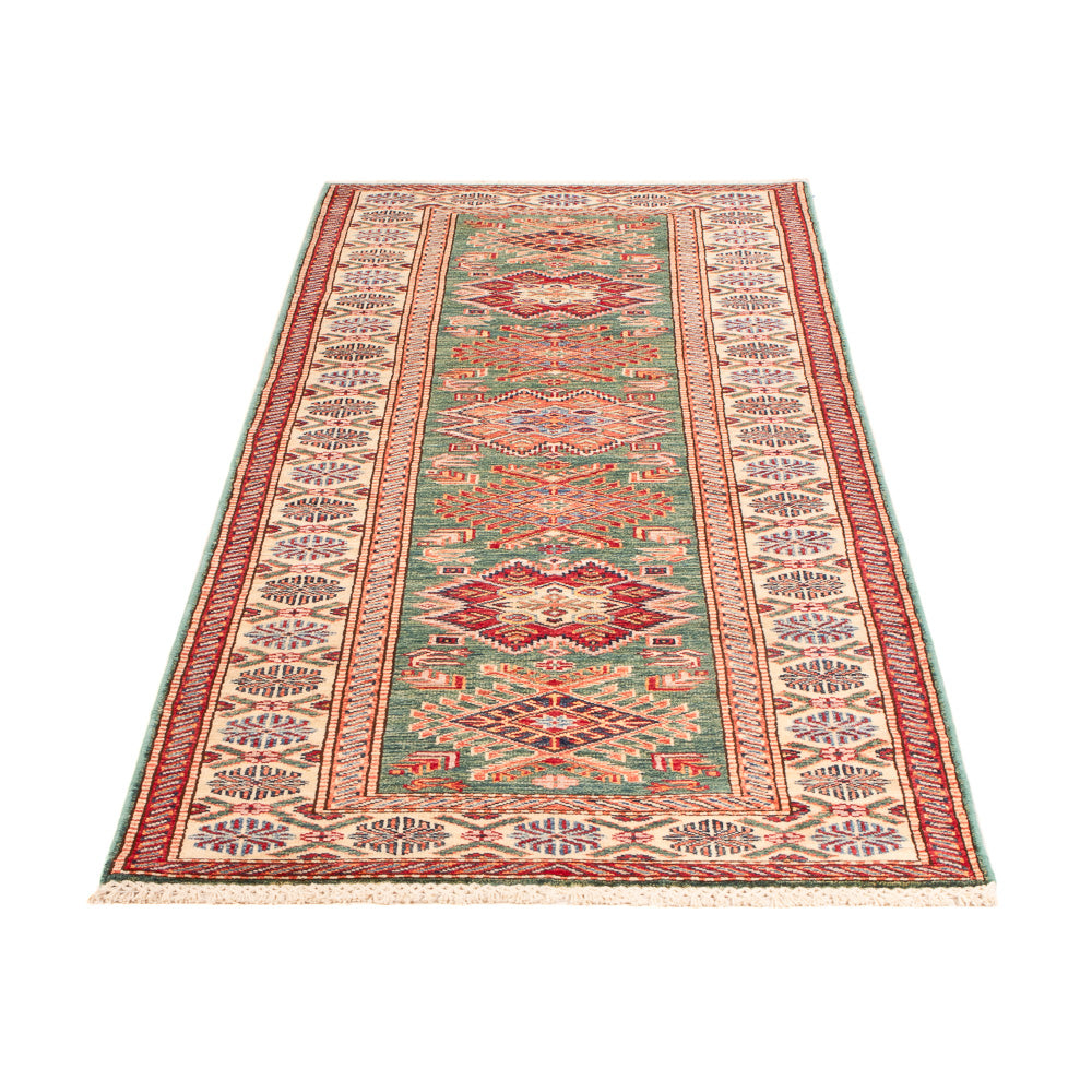 Løber Ziegler Carpet - Kazak - 244 x 75 cm - lysegrøn