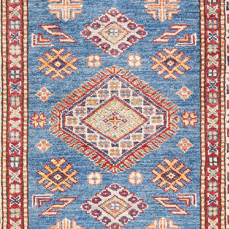 Løber Ziegler Carpet - Kazak - 254 x 77 cm - blå
