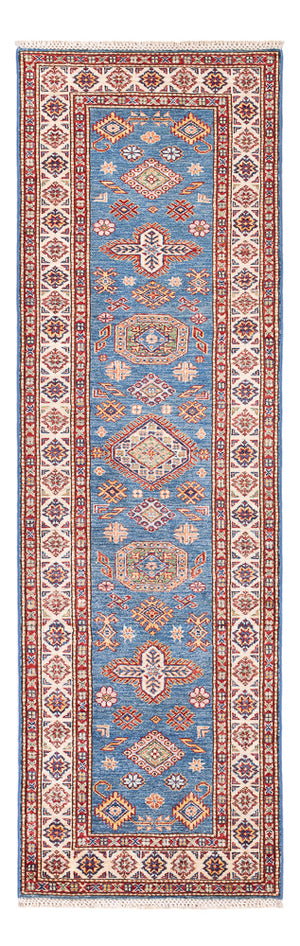 Løber Ziegler Carpet - Kazak - 256 x 74 cm - blå
