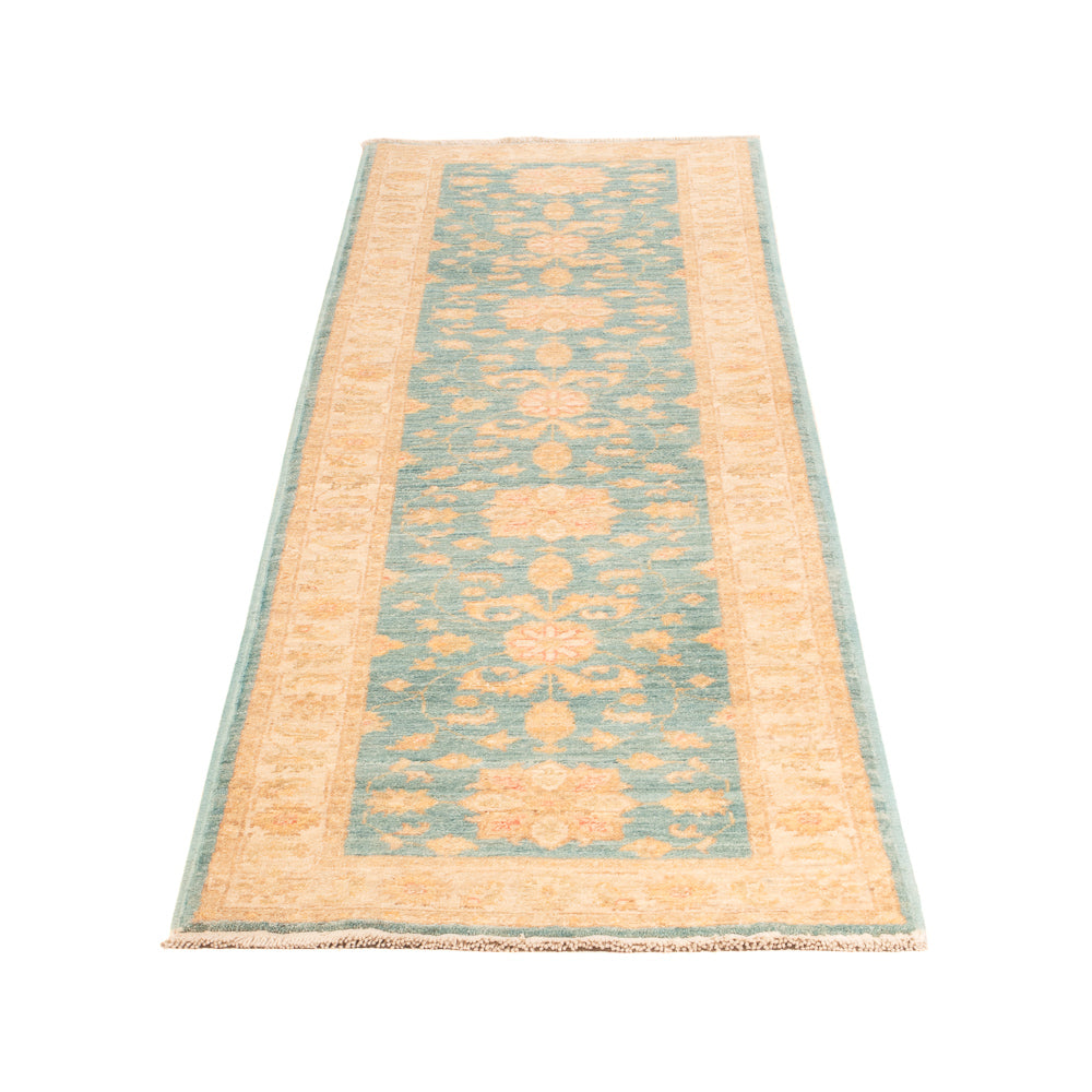 Løber Ziegler Carpet - 250 x 55 cm - turkis