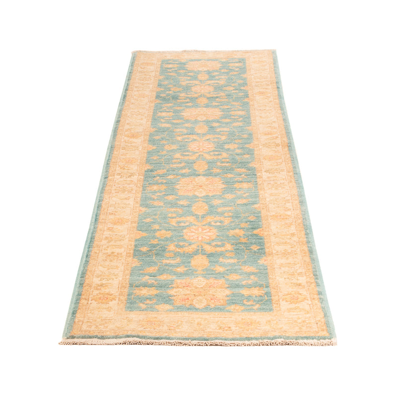 Løber Ziegler Carpet - 250 x 55 cm - turkis