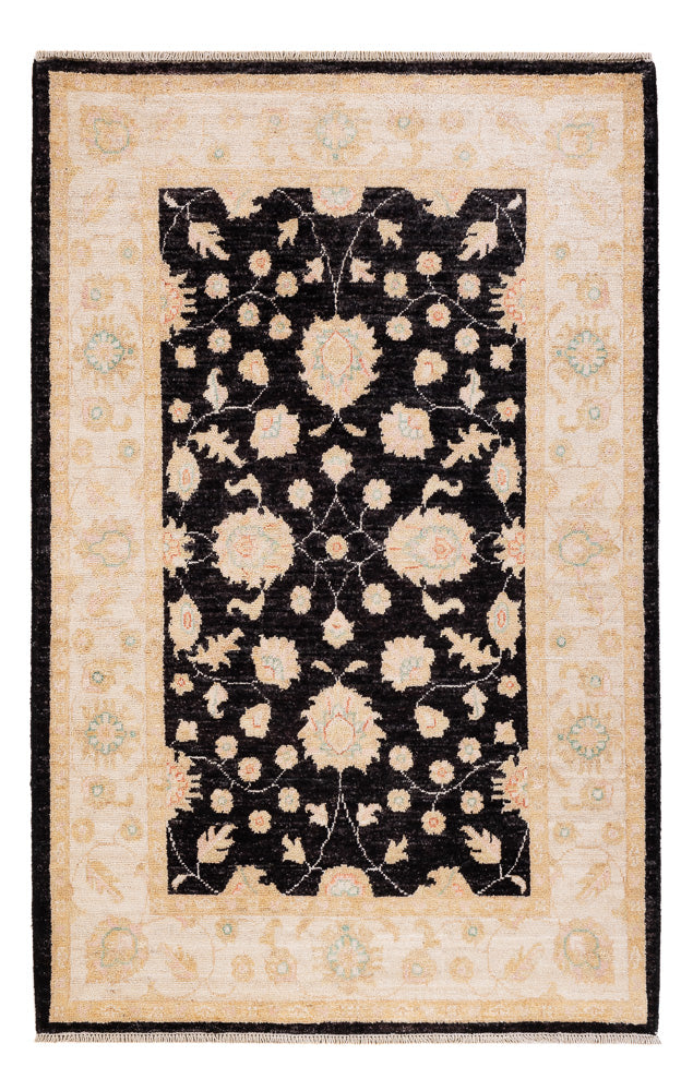 Ziegler Carpet - 154 x 100 cm - sort