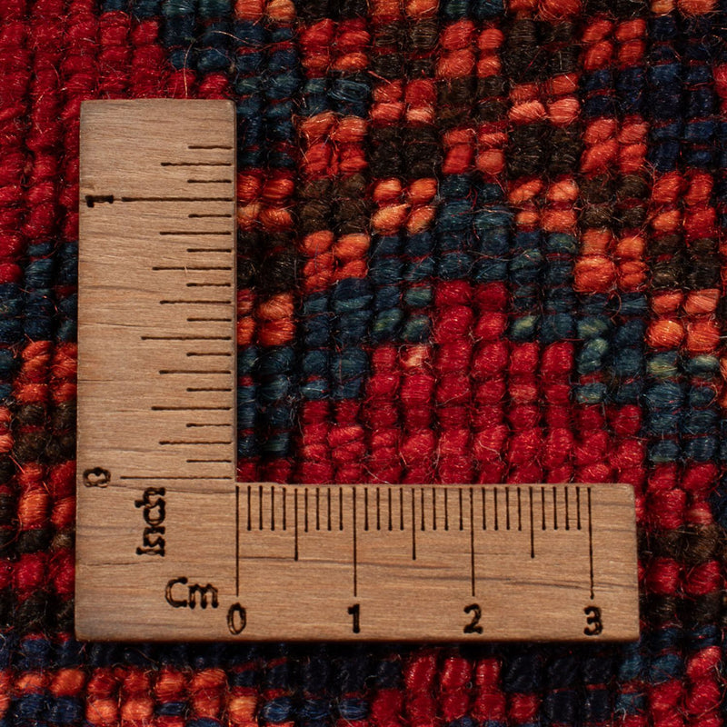 Afghansk tæppe - 154 x 102 cm - rød