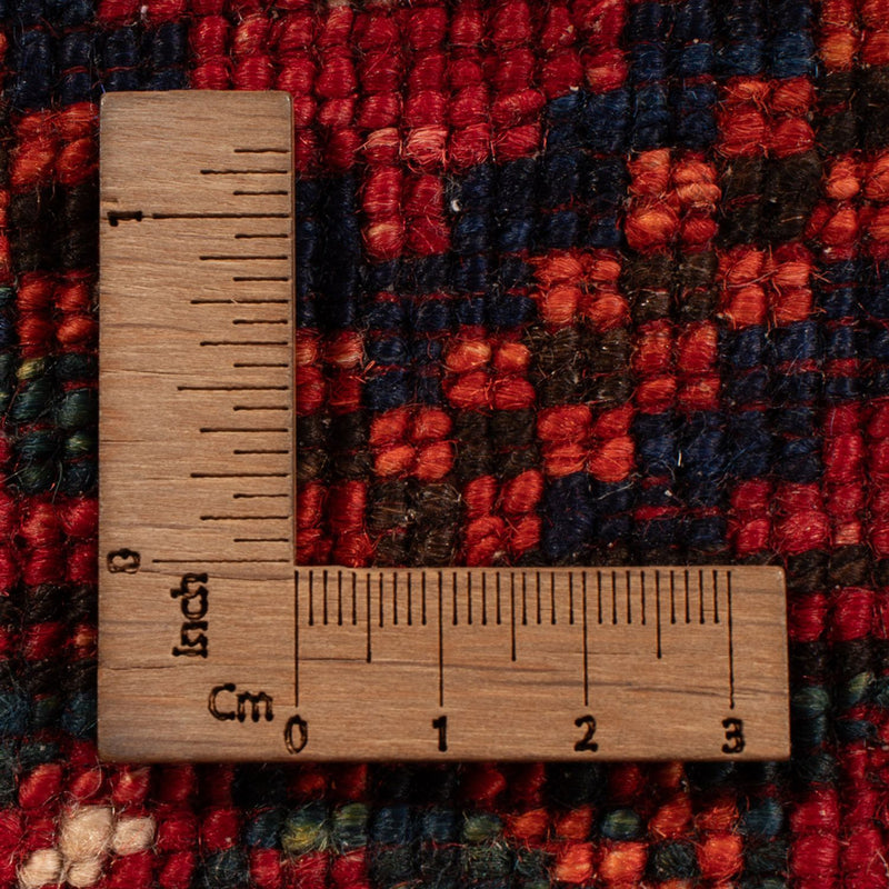 Afghansk tæppe - 151 x 104 cm - rød