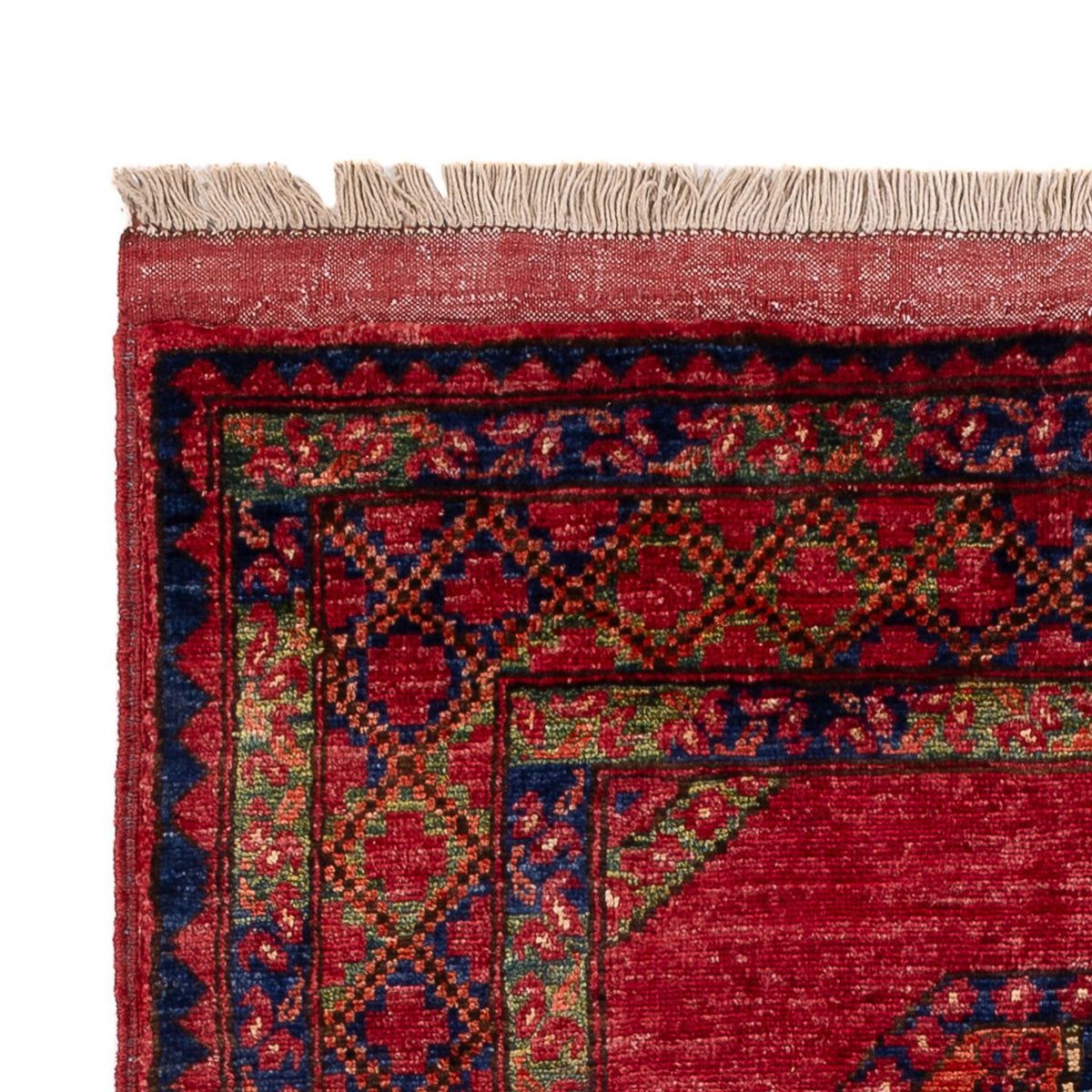 Afghansk tæppe - 162 x 102 cm - rød