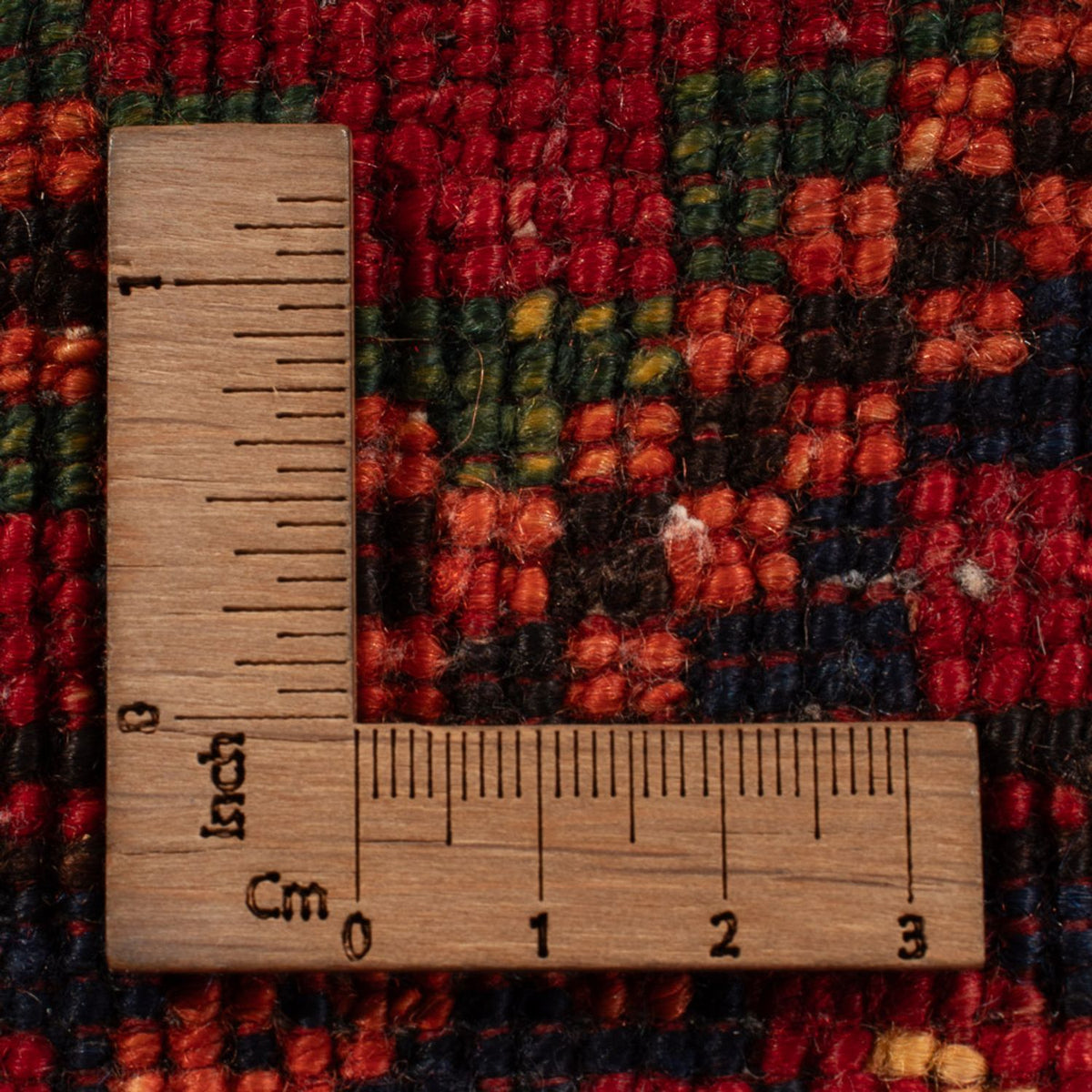 Afghansk tæppe - 154 x 108 cm - rød