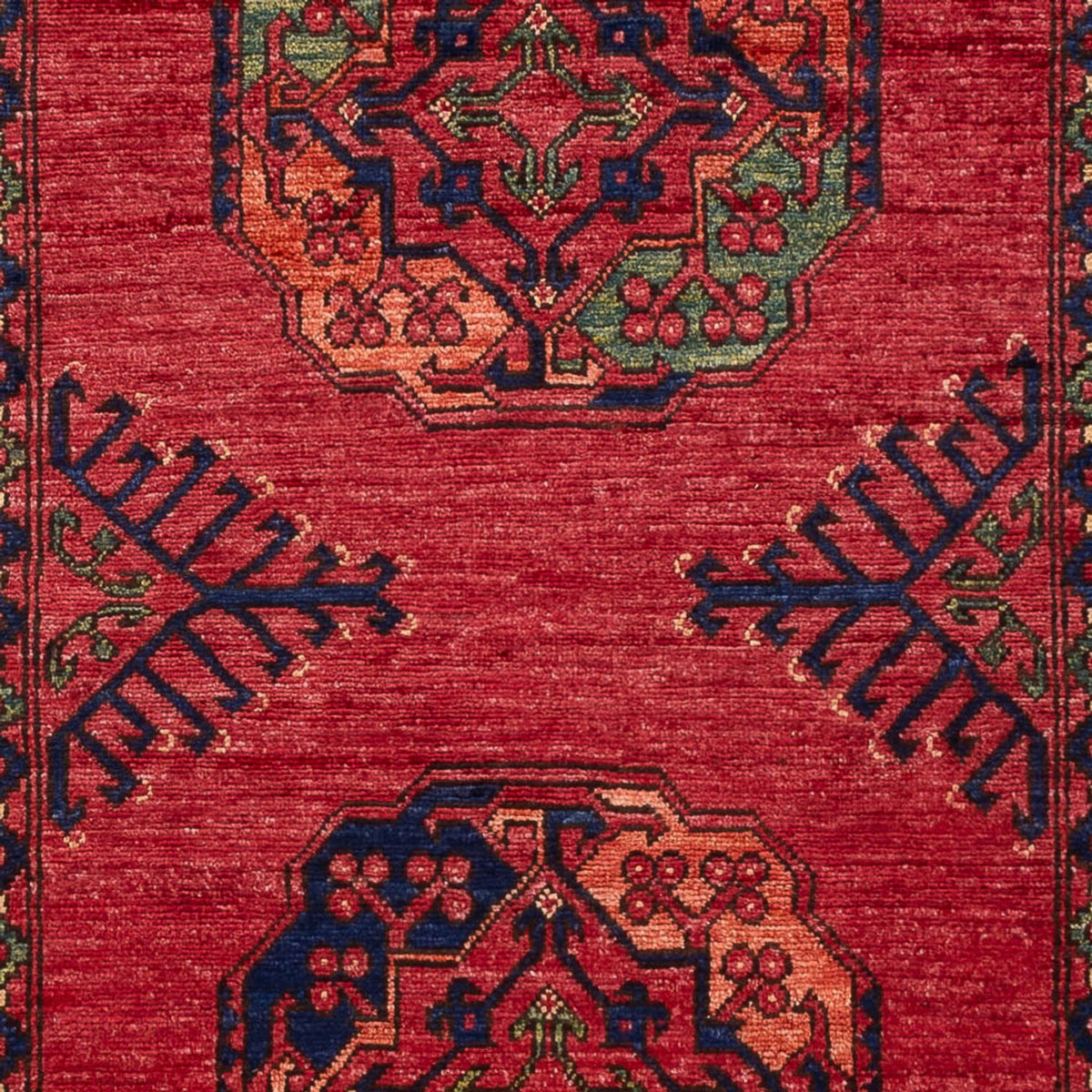 Afghansk tæppe - 158 x 99 cm - rød