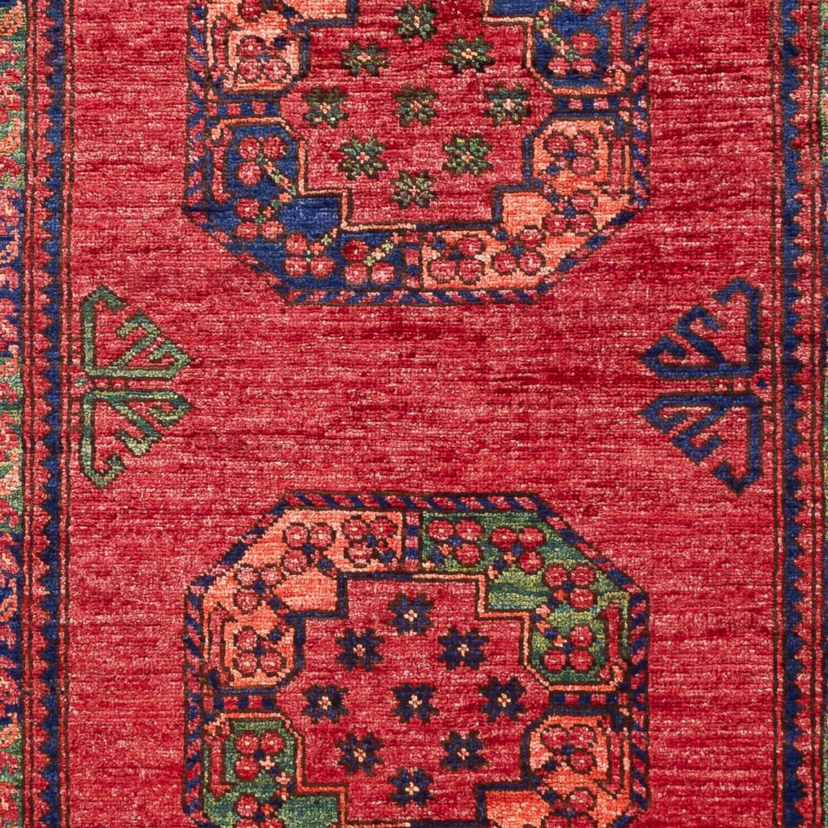 Afghansk tæppe - 148 x 103 cm - rød