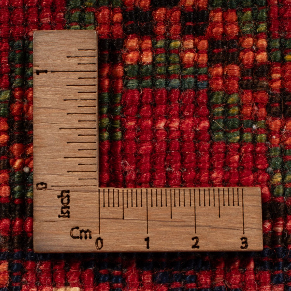 Afghansk tæppe - 159 x 108 cm - rød