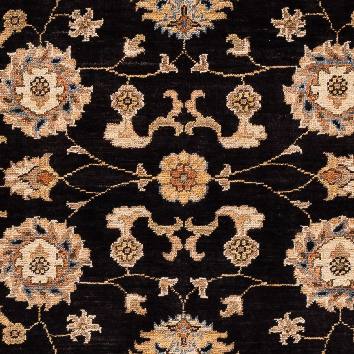 Ziegler Carpet - 146 x 105 cm - sort