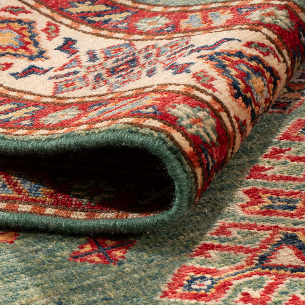 Ziegler Carpet - Kazak - 152 x 99 cm - grøn