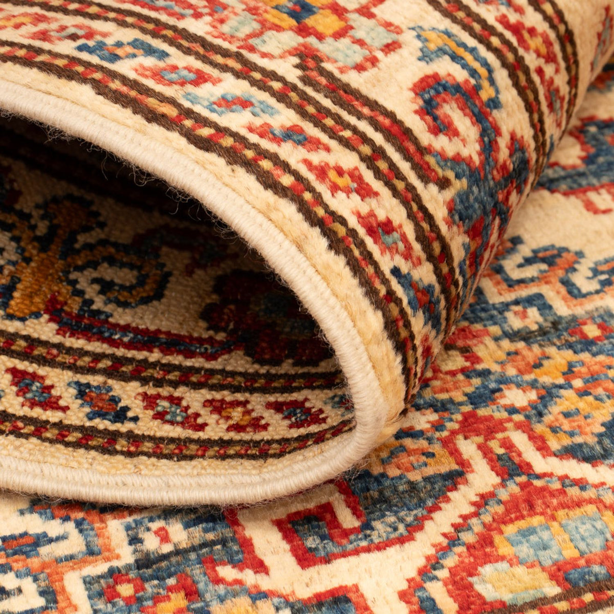 Ziegler Carpet - Kazak - Royal - 93 x 57 cm - lys beige