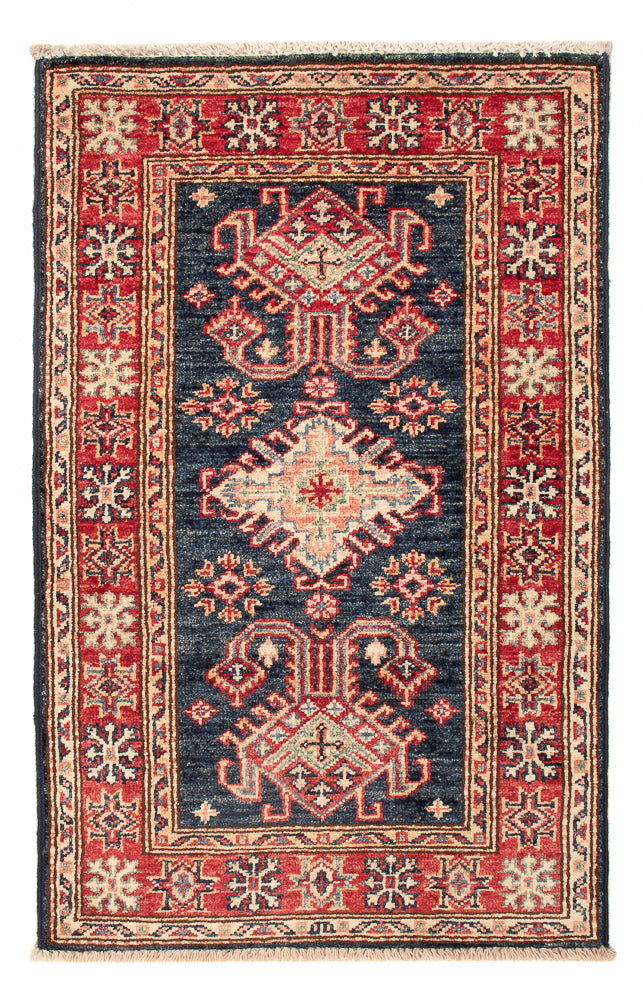 Ziegler Carpet - Kazak - Royal - 90 x 58 cm - mørkeblå