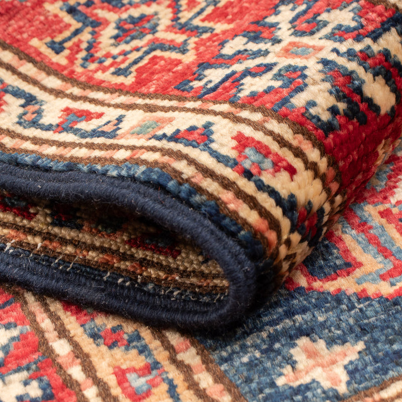 Ziegler Carpet - Kazak - Royal - 90 x 58 cm - mørkeblå