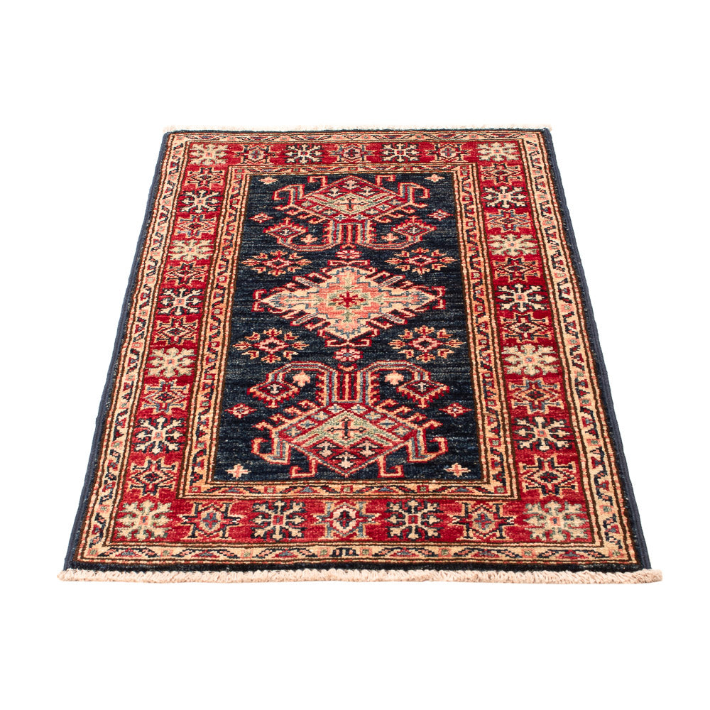 Ziegler Carpet - Kazak - Royal - 90 x 58 cm - mørkeblå