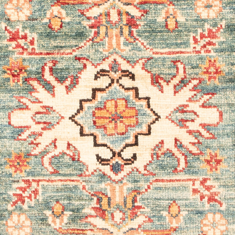 Ziegler Carpet - Kazak - Royal - 91 x 59 cm - lysegrøn