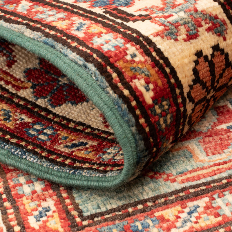 Ziegler Carpet - Kazak - Royal - 91 x 59 cm - lysegrøn