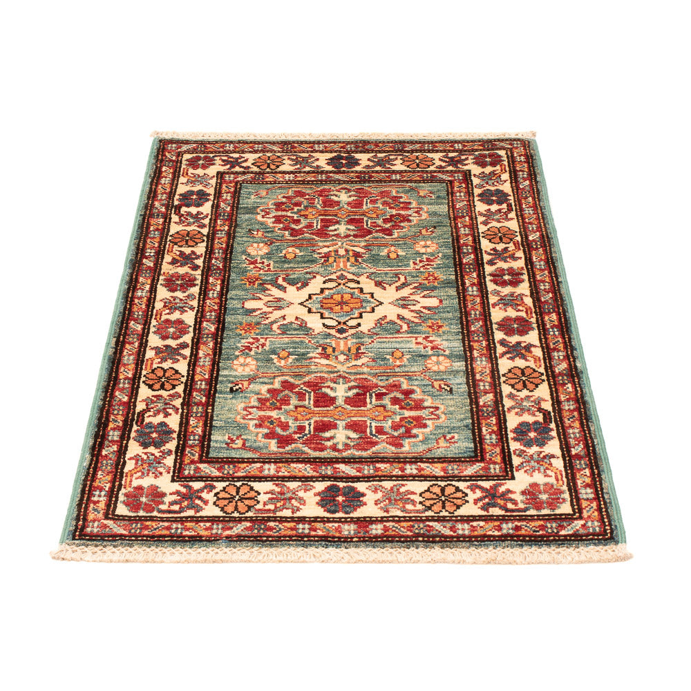 Ziegler Carpet - Kazak - Royal - 91 x 59 cm - lysegrøn
