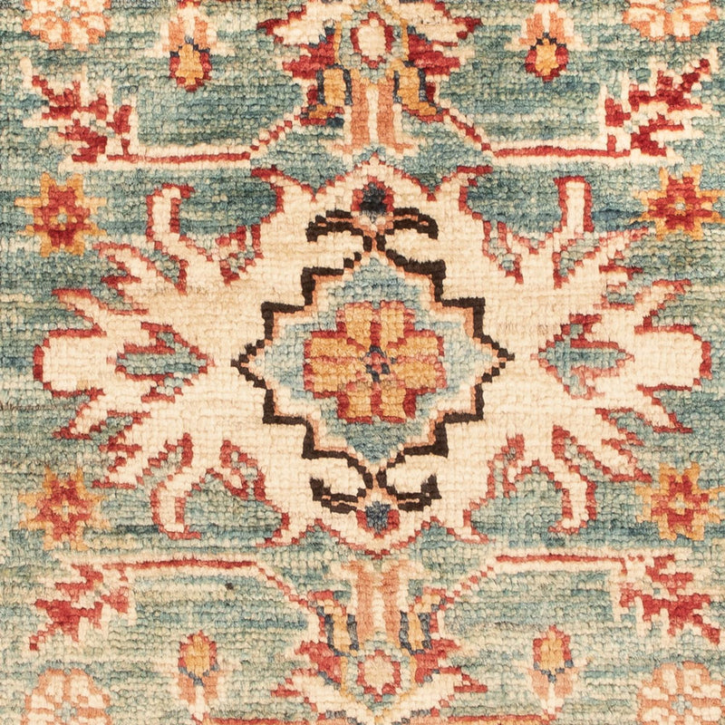 Ziegler Carpet - Kazak - Royal - 92 x 57 cm - lysegrøn