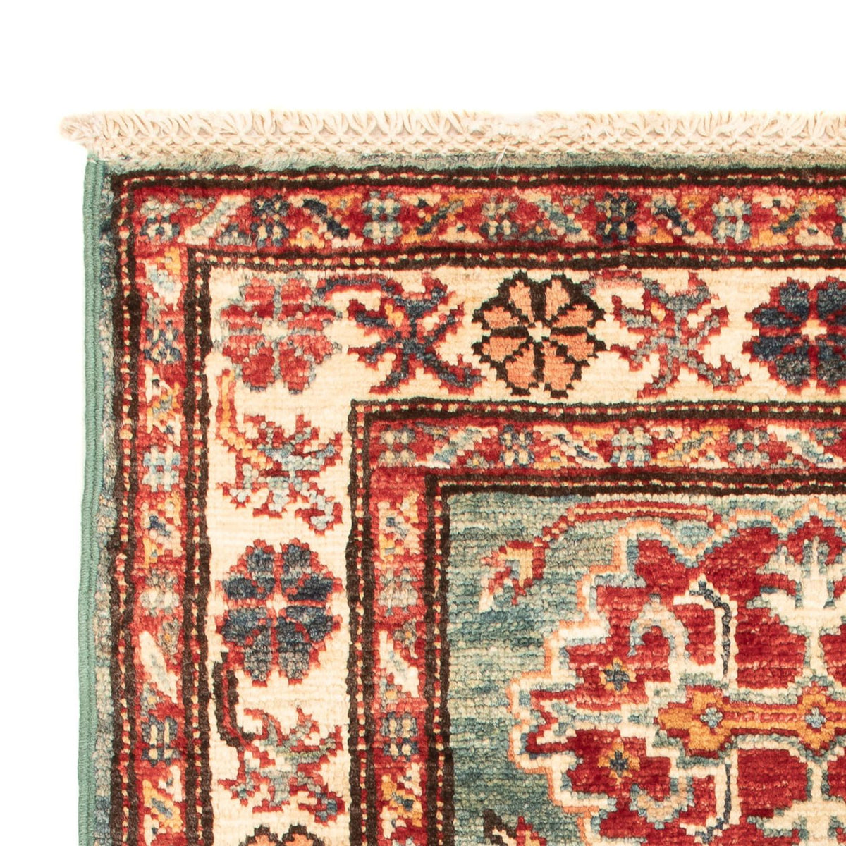 Ziegler Carpet - Kazak - Royal - 92 x 57 cm - lysegrøn