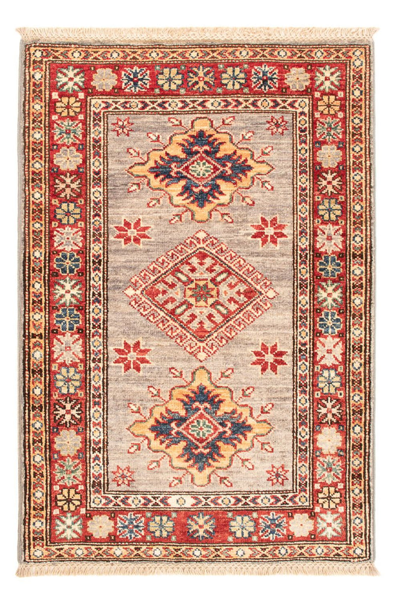 Ziegler Carpet - Kazak - Royal - 92 x 61 cm - lysegrå