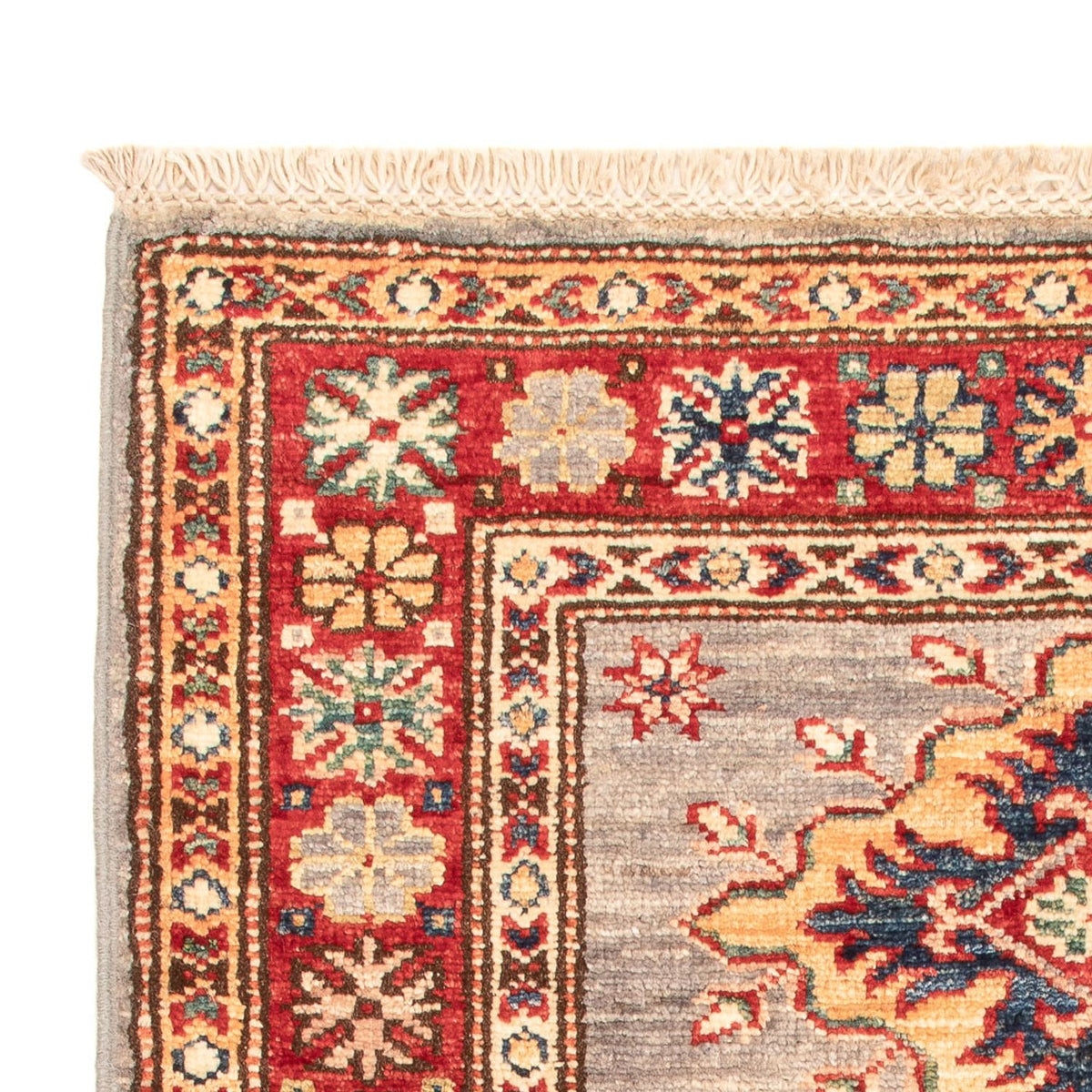 Ziegler Carpet - Kazak - Royal - 92 x 61 cm - lysegrå