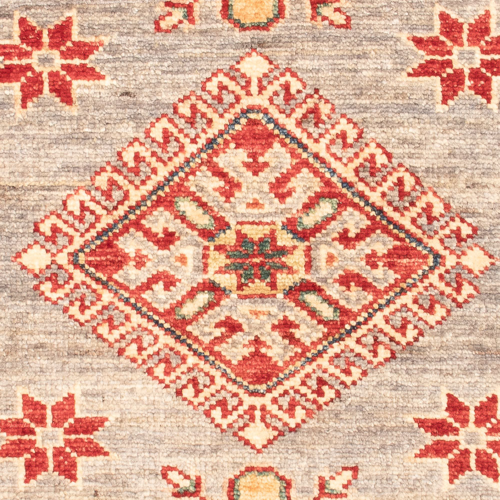 Ziegler Carpet - Kazak - Royal - 92 x 64 cm - lysegrå
