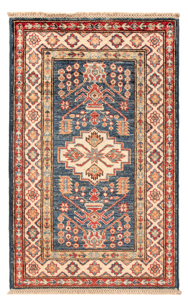 Ziegler Carpet - Kazak - Royal - 95 x 58 cm - benzinblå