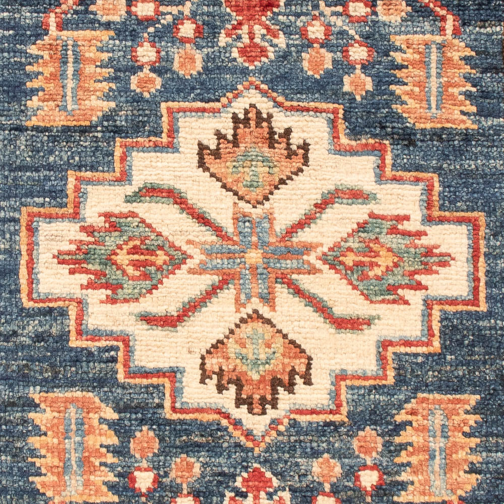 Ziegler Carpet - Kazak - Royal - 95 x 58 cm - benzinblå