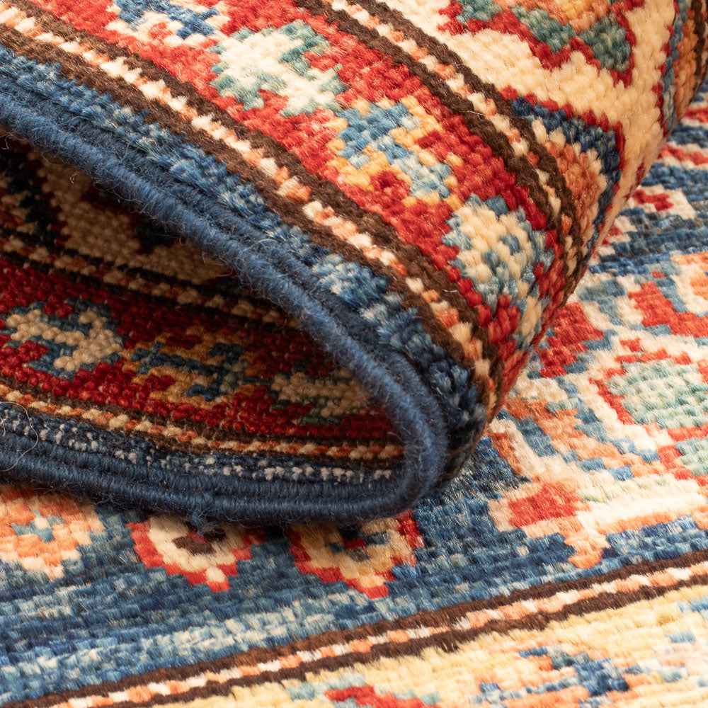 Ziegler Carpet - Kazak - Royal - 95 x 58 cm - benzinblå