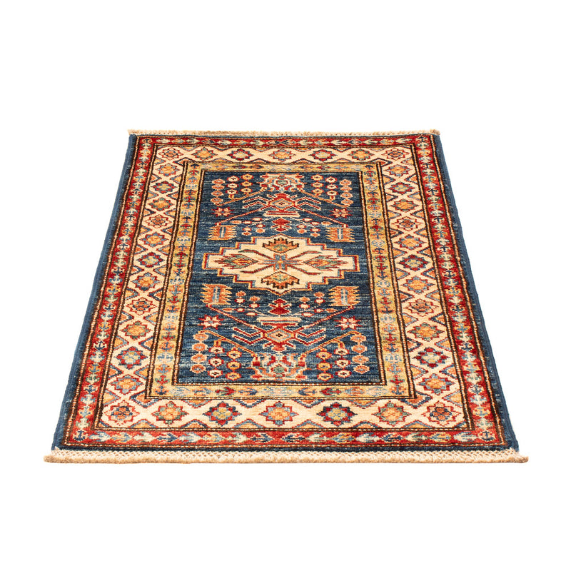 Ziegler Carpet - Kazak - Royal - 95 x 58 cm - benzinblå