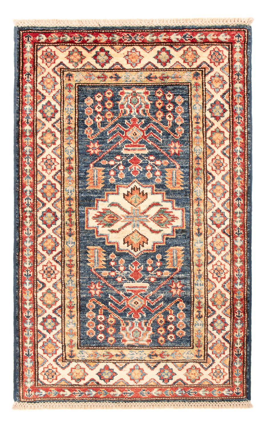 Ziegler Carpet - Kazak - Royal - 95 x 60 cm - benzinblå