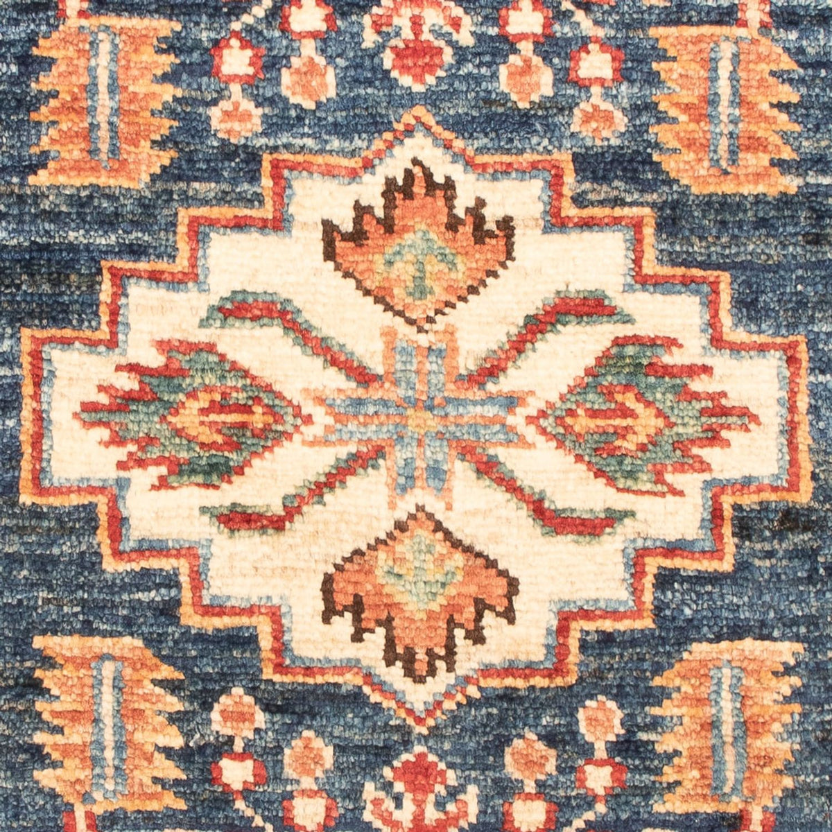 Ziegler Carpet - Kazak - Royal - 95 x 60 cm - benzinblå