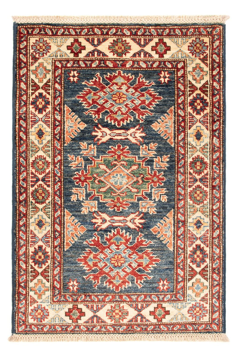 Ziegler Carpet - Kazak - Royal - 90 x 60 cm - benzinblå