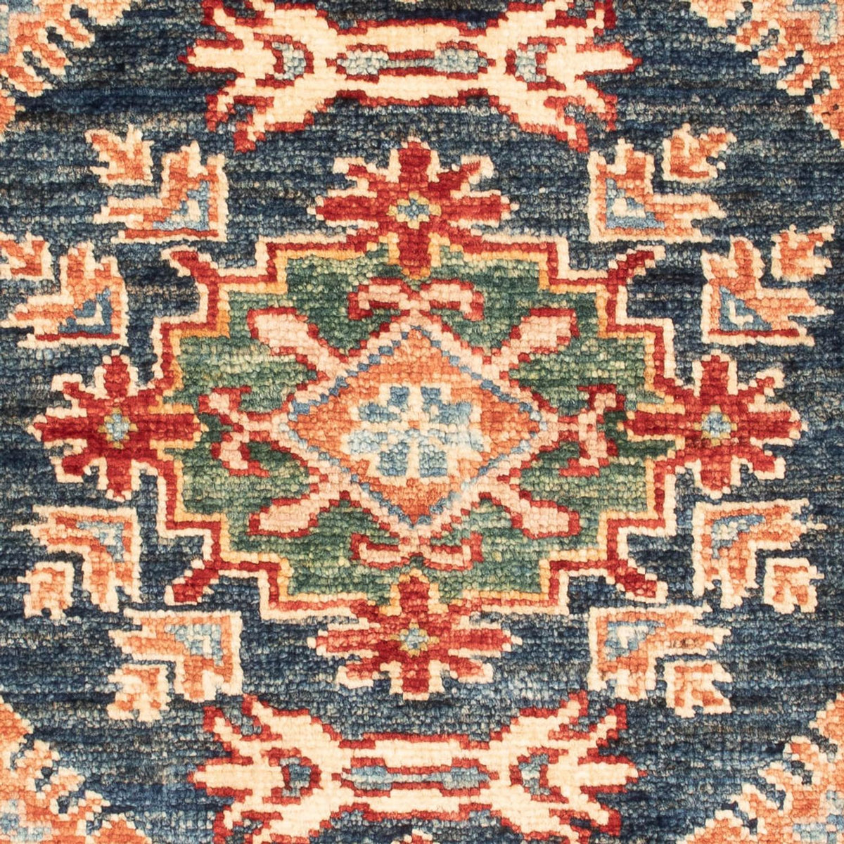 Ziegler Carpet - Kazak - Royal - 90 x 60 cm - benzinblå