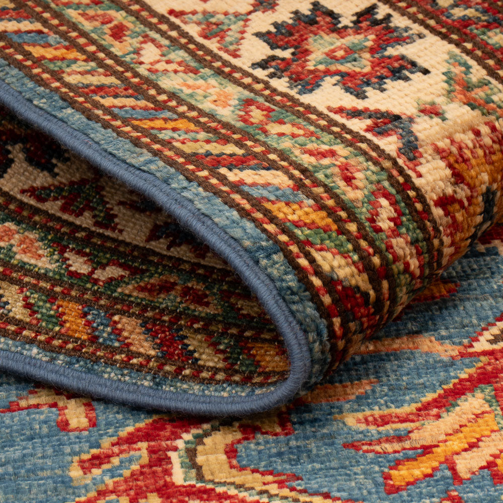 Ziegler Carpet - Kazak - Royal - 125 x 83 cm - blå