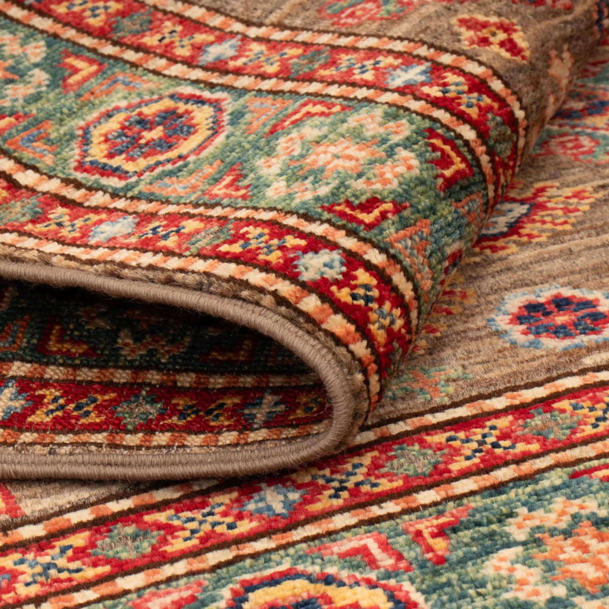 Ziegler Carpet - Kazak - Royal - 120 x 77 cm - mørkebrun