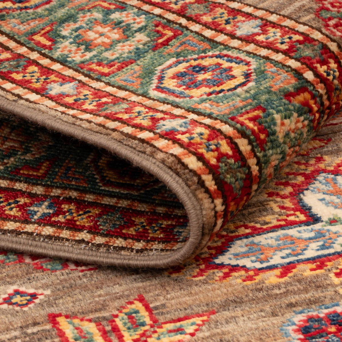 Ziegler Carpet - Kazak - Royal - 120 x 76 cm - mørkebrun