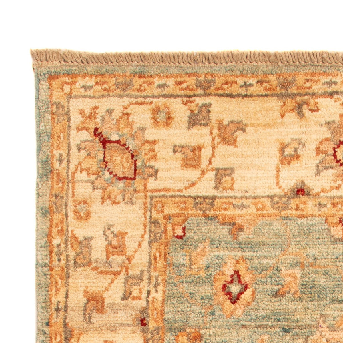 Ziegler Carpet - 101 x 59 cm - lysegrøn