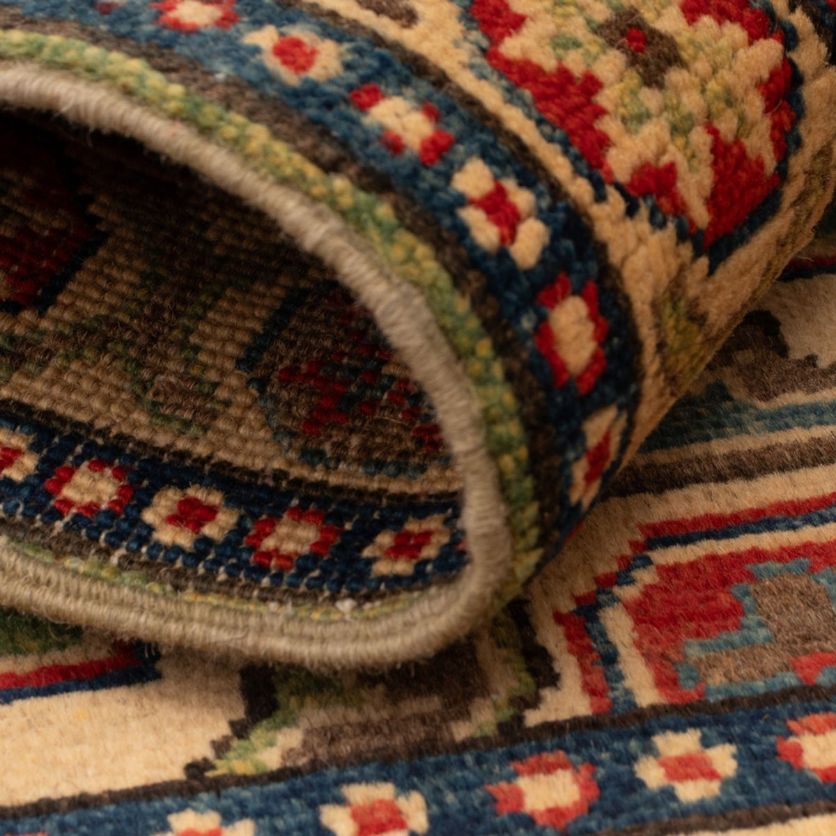 Ziegler Carpet - Kazak - 90 x 60 cm - grøn