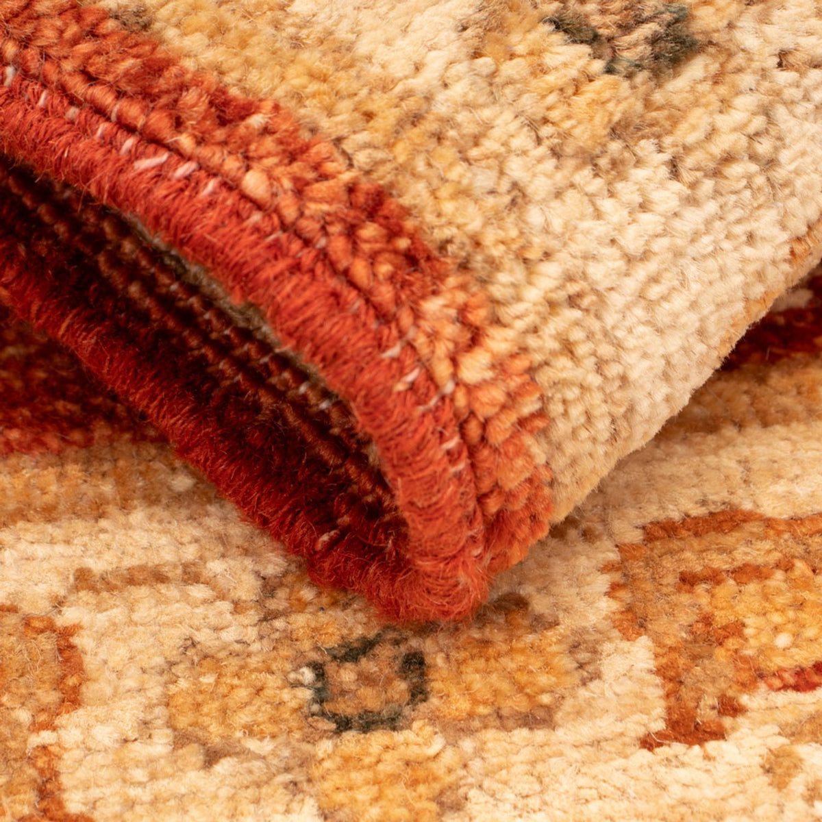 Ziegler Carpet - 67 x 49 cm - rust