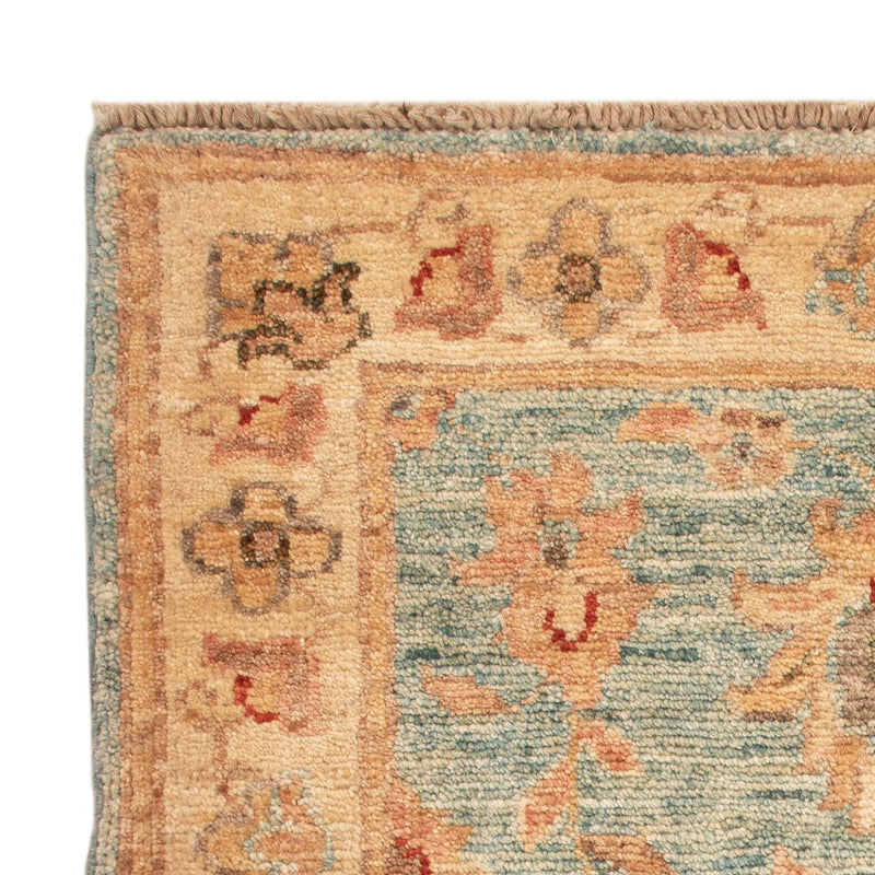 Ziegler Carpet - 74 x 56 cm - turkis