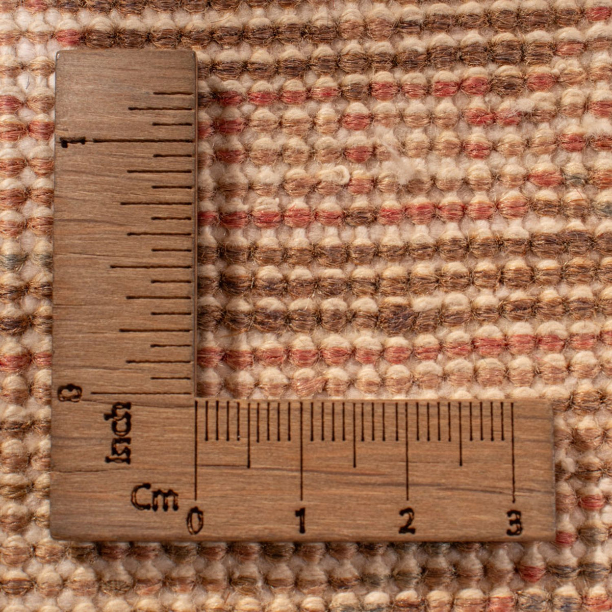 Vintage tæppe - 362 x 263 cm - mørk beige