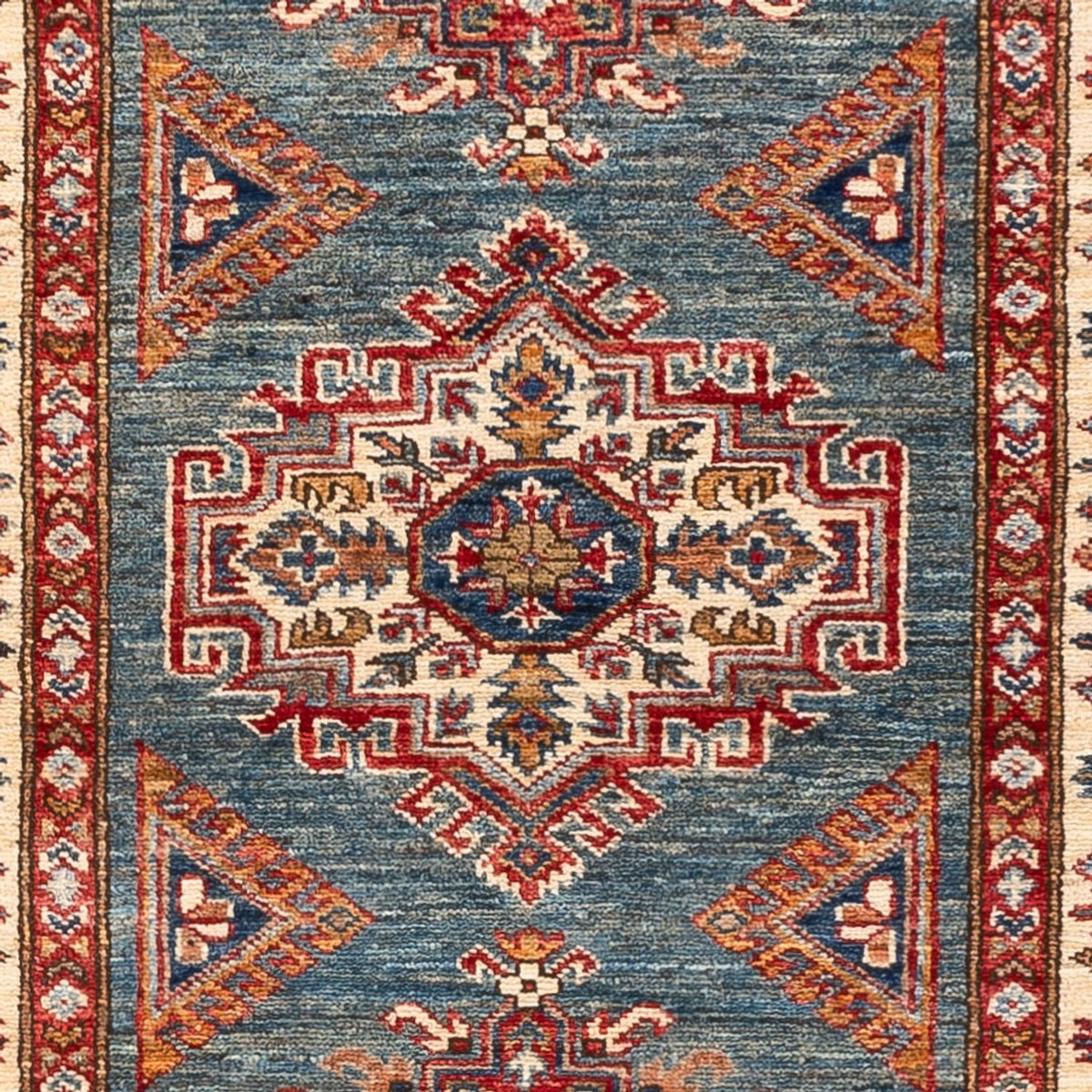 Løber Ziegler Carpet - Kazak - 246 x 75 cm - flerfarvet