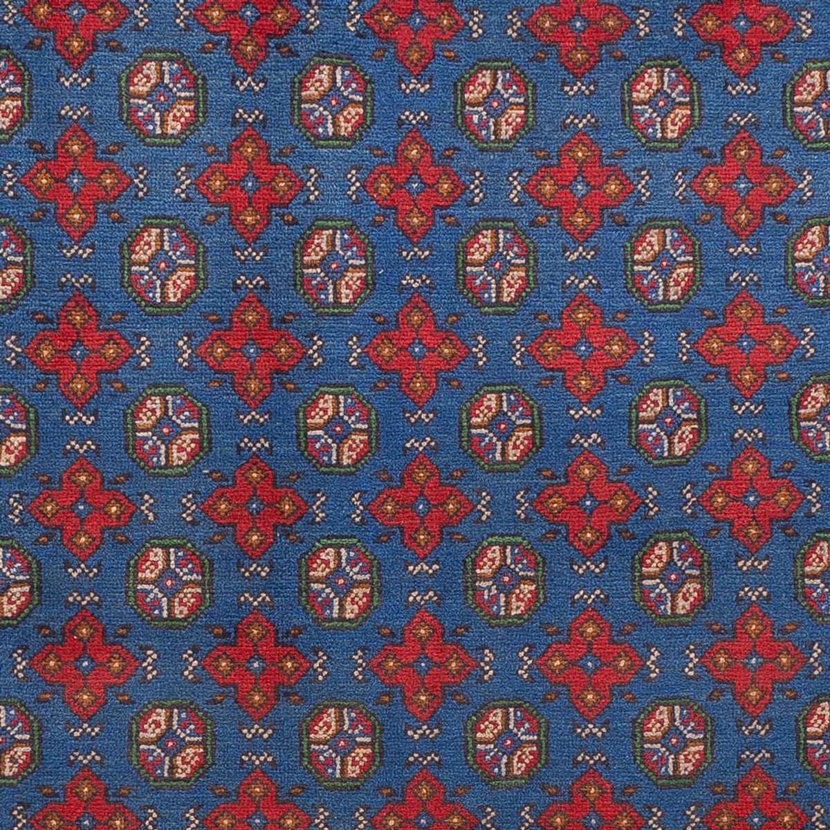 Afghansk tæppe - Filpa - 355 x 252 cm - blå