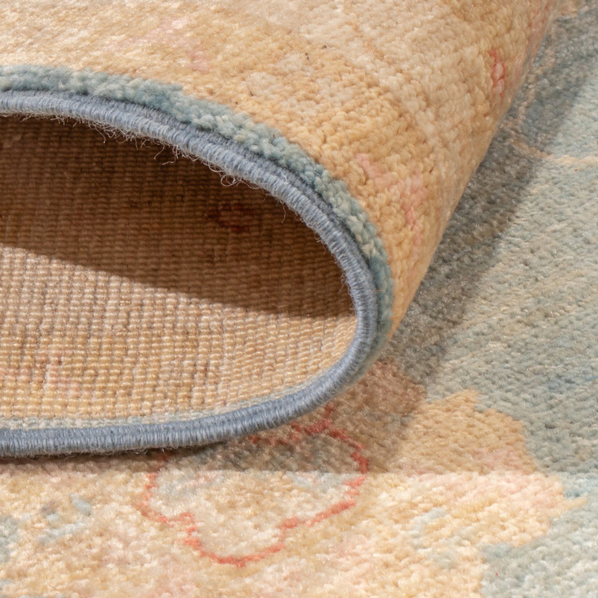 Løber Ziegler Carpet - 396 x 121 cm - lyseblå