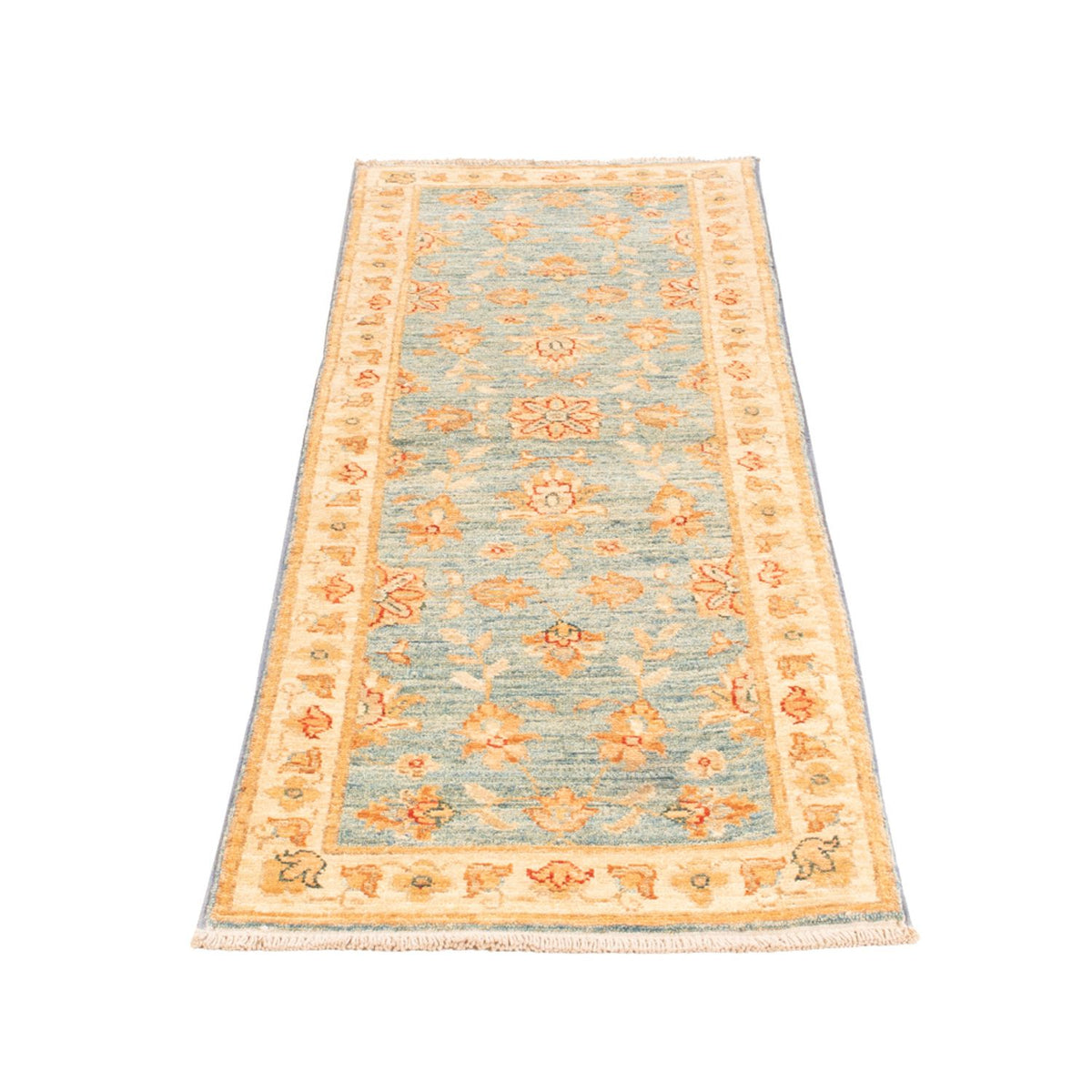 Løber Ziegler Carpet - 147 x 50 cm - turkis