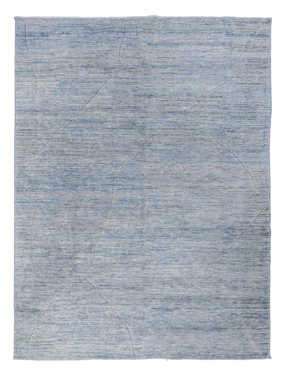 Ziegler Tæppe - Moderne - 360 x 274 cm - benzinblå