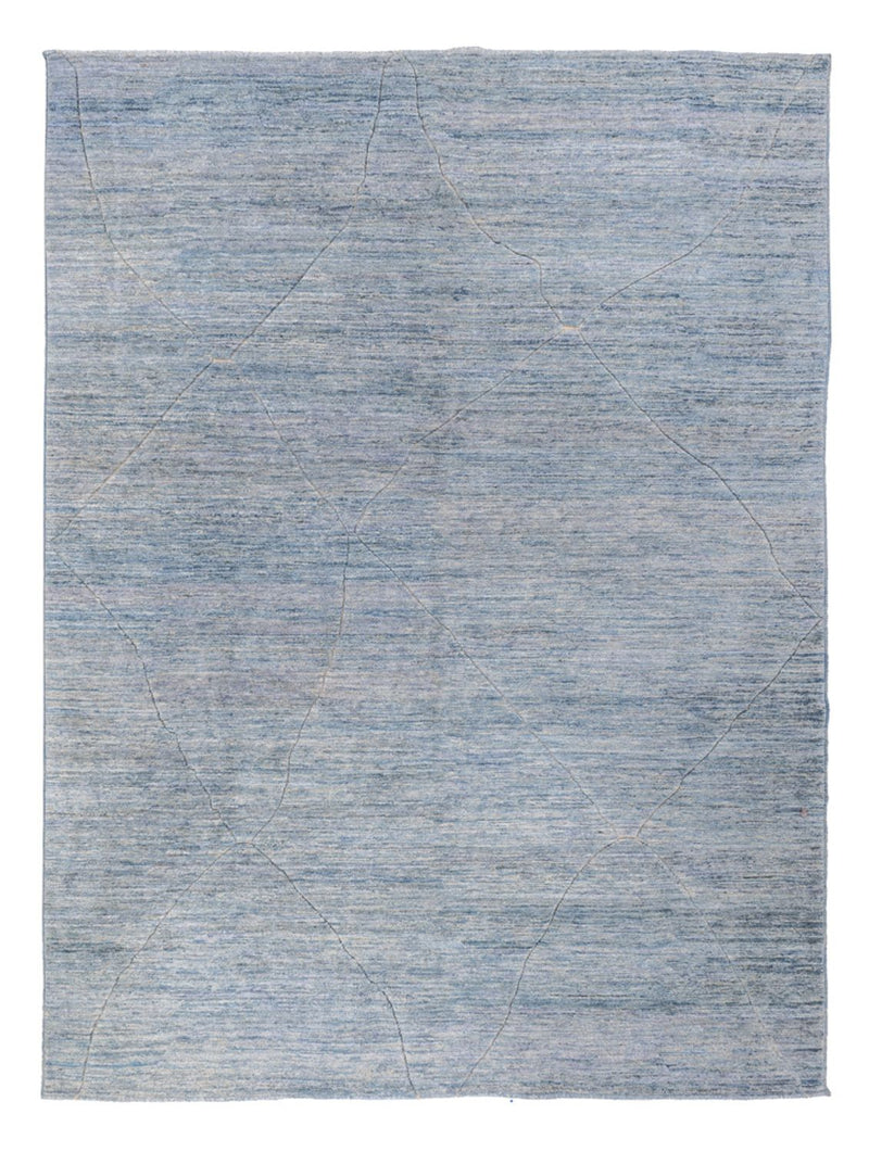 Ziegler Tæppe - Moderne - 360 x 274 cm - benzinblå